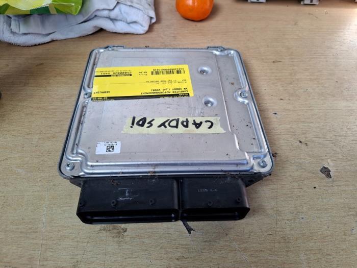 Ordinateur gestion moteur d'un Volkswagen Caddy, Autos : Pièces & Accessoires, Électronique & Câbles, Volkswagen, Utilisé, 3 mois de garantie