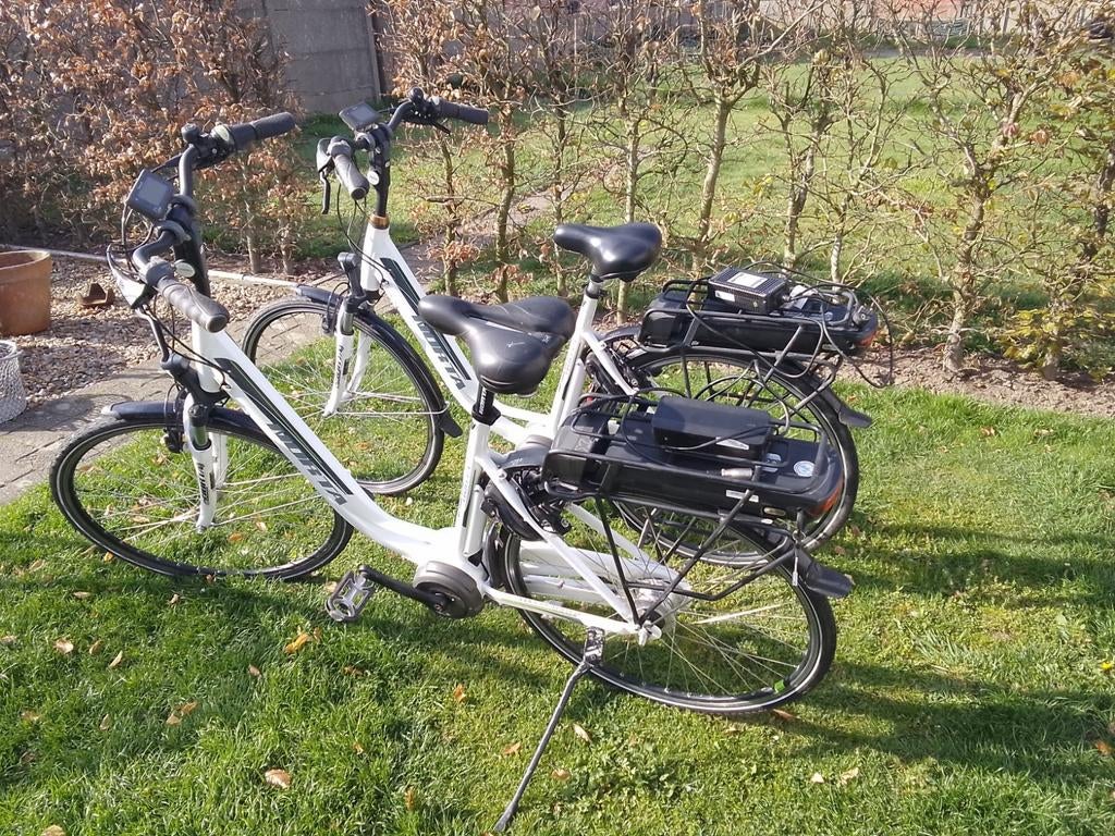 2 norta middenmotor electrische fietsen, Ophalen