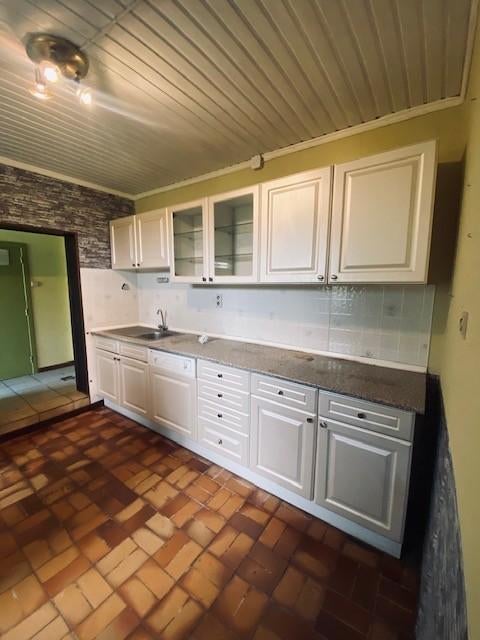 cuisine gratuite, Maison & Meubles, Cuisine | Cuisines complètes, Enlèvement, Utilisé, Crème, Bois