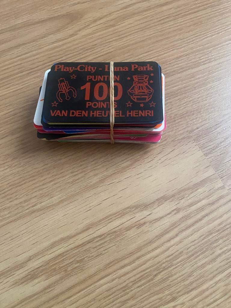 Allerlei punten van veel luna parken, Ophalen, Zo goed als nieuw