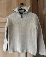 Waffle Wool Cotton Quarter Zip Jumper - Ralph Lauren - S, Enlèvement ou Envoi, Comme neuf, Taille 46 (S) ou plus petite, Beige