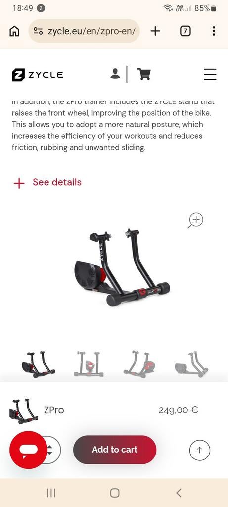 Zycle Z Pro Nieuw, Ophalen of Verzenden