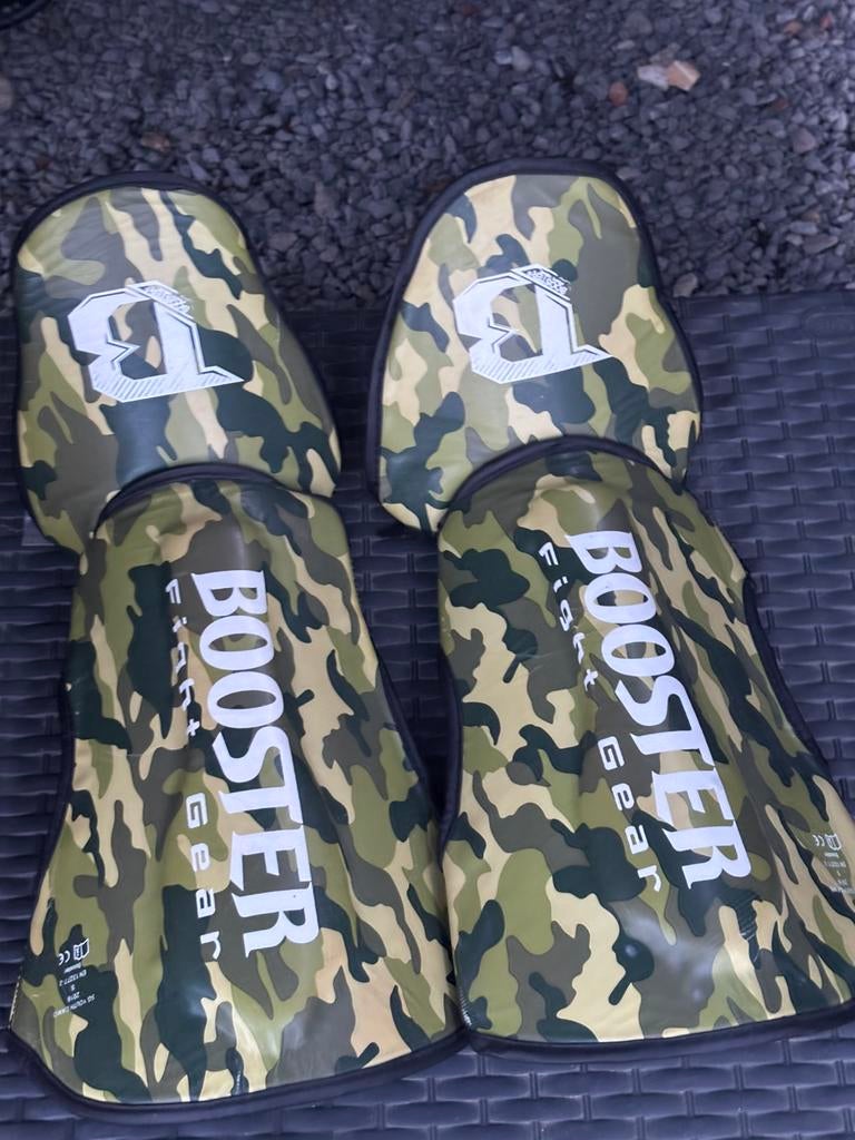 Kickbox scheenbeschermers, Ophalen, Gebruikt