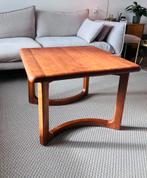 Salontafel. Deens design. Vol teak. Niels Bach, Ophalen, 50 tot 100 cm, 50 tot 75 cm, 50 tot 100 cm