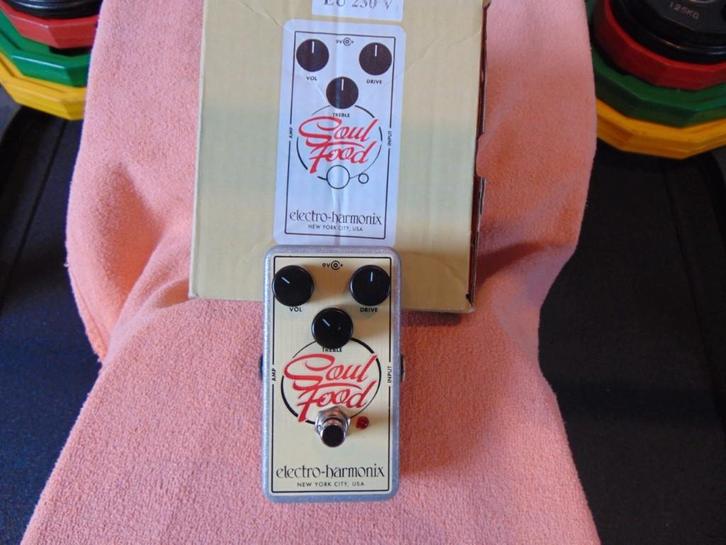 Soul Food Distortion/Fuzz/Overdrive ELECTROHARMONIX ., Muziek en Instrumenten, Effecten, Distortion, Overdrive of Fuzz, Volume