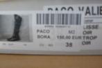 Neuve paire de bottes 38 Paco Valiente germaine Collard, Ophalen of Verzenden, Nieuw, Hoge laarzen