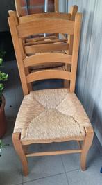 4 stoelen, Huis en Inrichting, Stoelen, Ophalen, Gebruikt, Bruin, Vier