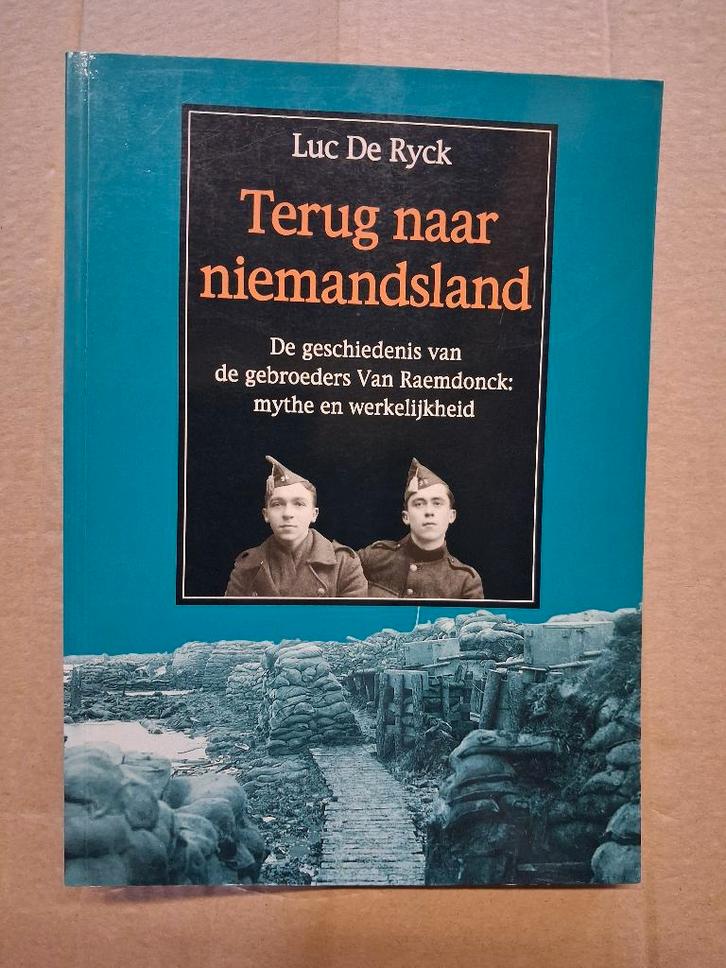 oorlogsboek = de gebroeders van raemdonck, Verzamelen, Militaria | Algemeen, Landmacht, Boek of Tijdschrift, Ophalen of Verzenden