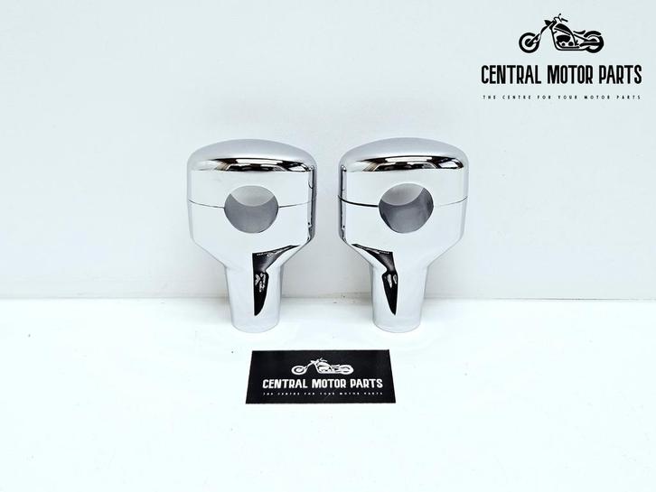 Rehausseurs chromés Fat Bar, Motos, Pièces | Harley-Davidson, Utilisé, Envoi