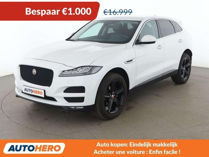 Jaguar F-Pace 20d Prestige AWD (automatique), Autos, Jaguar, Achat, F-Pace, 4x4, ABS, Caméra de recul, Airbags, Air conditionné
