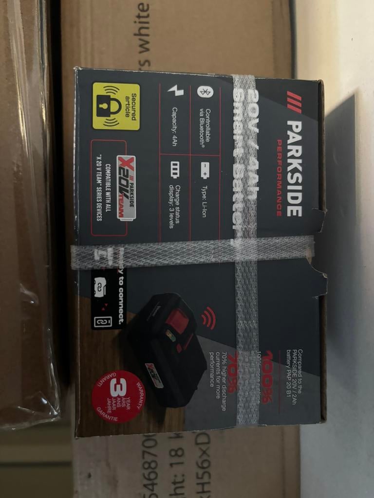 Parkside Performance 20V/4Ah Smart Accu., Bricolage & Construction, Outillage | Pièces de machine & Accessoires, Enlèvement, Neuf