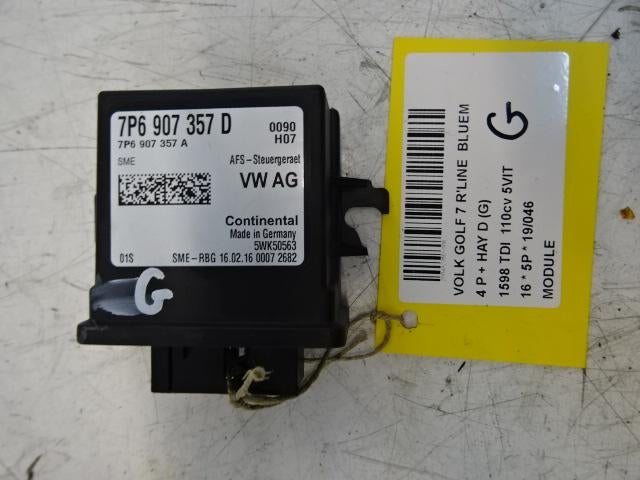UNITE ELECTRONIQUE Volkswagen Golf VII (AUA) (7P6907357D), Utilisé, Volkswagen