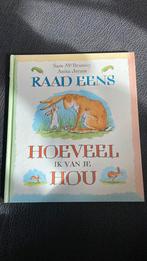 Sam McBratney - Raad eens hoeveel ik van je hou, Boeken, Prentenboeken en Plaatjesalbums, Ophalen, Sam McBratney