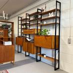 Vintage wandmeubel •Asko Finland•, Huis en Inrichting, Kasten | Stellingkasten, Ophalen of Verzenden, Gebruikt