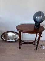 Table ovale ancienne en bois, Enlèvement, Utilisé, Ovale, Bois