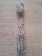 Houten beeldje van kat, Ophalen of Verzenden