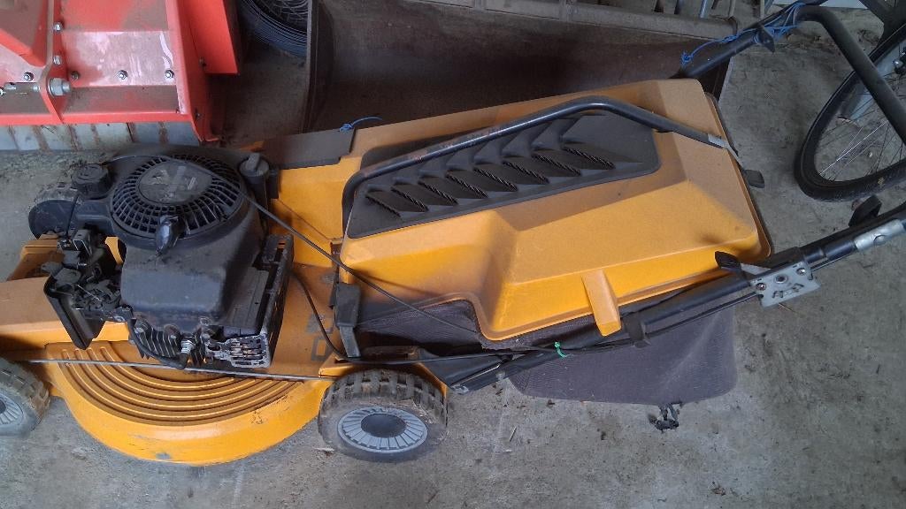 Grasmaaier stiga, Tuin en Terras, Grasmaaiers, Ophalen, Cirkelmaaier, Gebruikt, 50 cm of meer