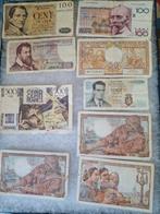 Franse en Belgische bankbiljetten, Postzegels en Munten, Bankbiljetten | Europa | Niet-Eurobiljetten, Ophalen of Verzenden