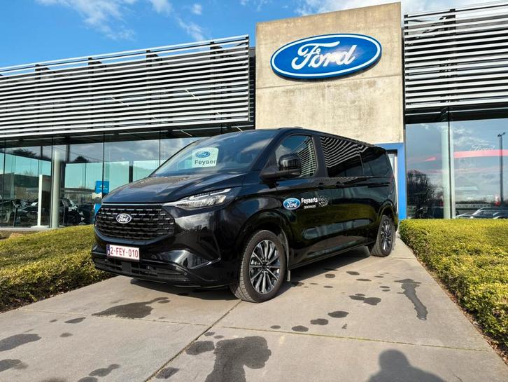Ford Tourneo Custom 2.5PHEV - Titanium X - LWB - 8 plaatsen, Autos, Ford, Achat, Autres modèles, Caméra 360°, Caméra de recul