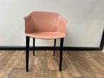 Roze kunststof kuipstoel, Huis en Inrichting, Stoelen, Ophalen, Zwart, Kunststof