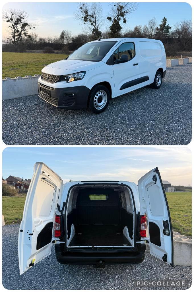 Peugeot Partner 1.6Hdi 100CH L2 **Attelage Clim**, Auto's, Bestelwagens en Lichte vracht, Bedrijf, Te koop, Bluetooth, Peugeot