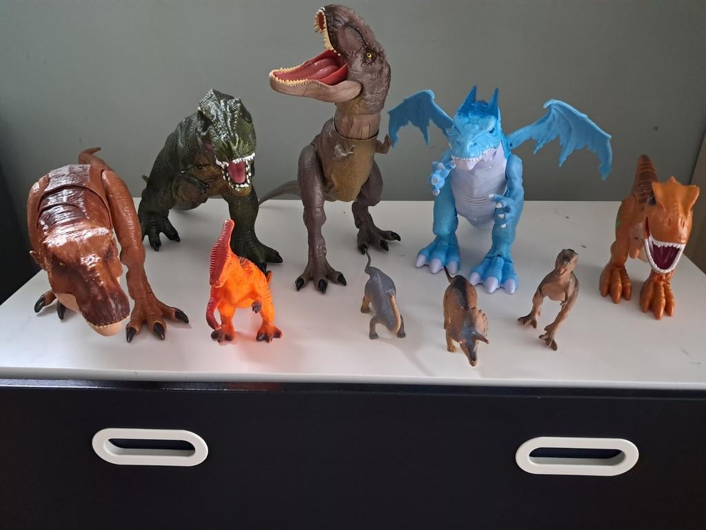 Dinosaurussen te koop, Ophalen