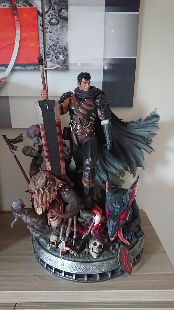 Guts The Black Swordsman Prime 1, Collections, Statues & Figurines, Comme neuf, Enlèvement
