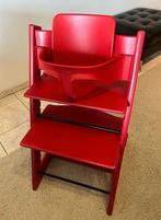 Chaise stokke tripp trapp +babyset, Enlèvement, Comme neuf, Chaise évolutive, Réducteur de chaise