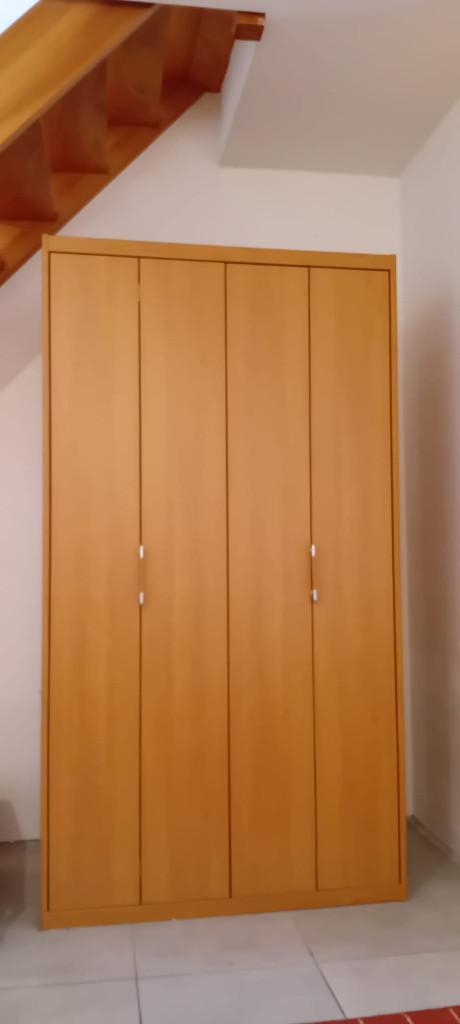 Kleerkast / Vestiairekast, Huis en Inrichting, Kasten | Kleerkasten, Gebruikt, 150 tot 200 cm, 100 tot 150 cm, 50 tot 75 cm, Met deur(en)