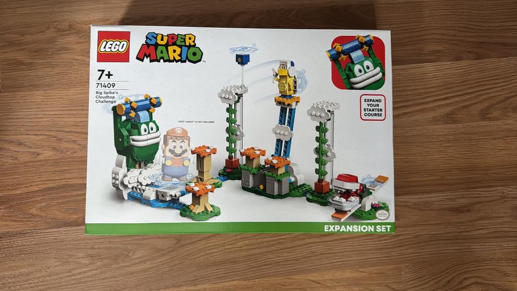Lego Super Mario 71409 Reuzen-Spikes wolkentop NIEUW, Neuf, Ensemble complet, Enlèvement ou Envoi, Overige thema's