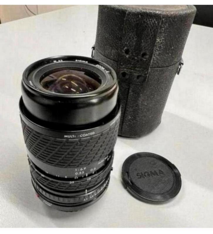 Sigma Zoom-E 1:3.5-4.5 f= 28-70 Multi-Coated + Canon adapt., Audio, Tv en Foto, Foto | Lenzen en Objectieven, Zo goed als nieuw