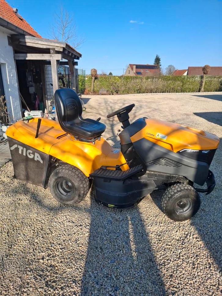 STIGA Estate zitmaaier, Tuin en Terras, Zitmaaiers, Opvangbak, Ophalen