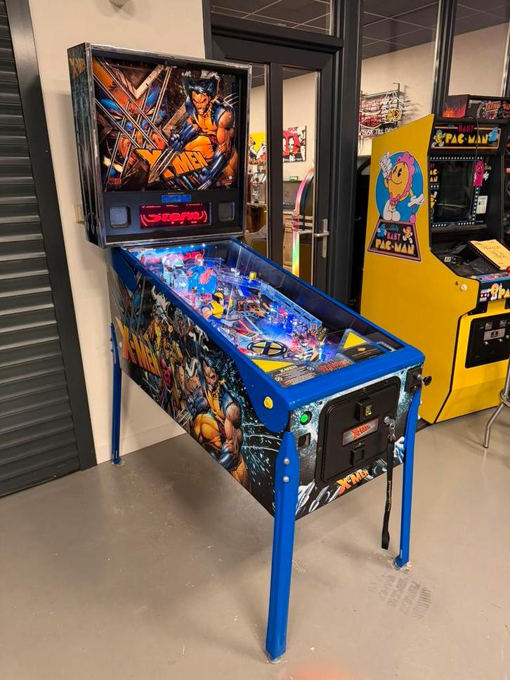 Prachtige flipperkast Stern X-Men Wolverine Limited Edition, Verzamelen, Automaten | Flipperkasten, Zo goed als nieuw, Dot-matrix