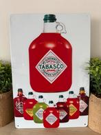 Tabasco metalen wandplaat, Ophalen of Verzenden, Nieuw, Reclamebord