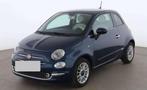 Fiat 500 Lounge Automaat, Auto's, Fiat, Automaat, 4 zetels, Blauw, Leder en Stof