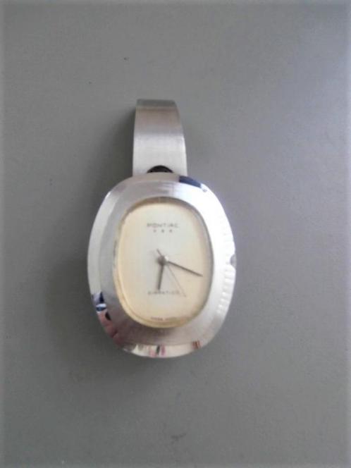Horloges Vintage Pontiac - Quartz -Stainless / 3x 1970, Handtassen en Accessoires, Horloges | Antiek, Polshorloge, Overige merken