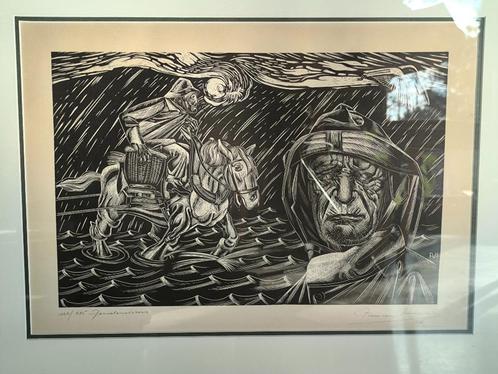 HOUTSNEDE, Antiek en Kunst, Kunst | Etsen en Gravures, Ophalen