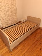 Lit 1 personne avec sommier, 90 cm, Une personne, Brun, Enlèvement