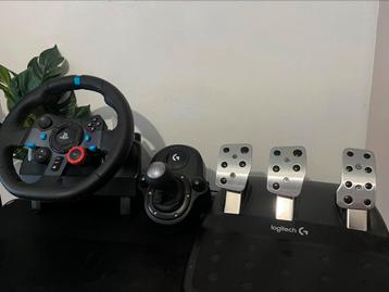 Volant Logitech G29 + pédales + shifter – excellent état, Enlèvement ou Envoi, Comme neuf