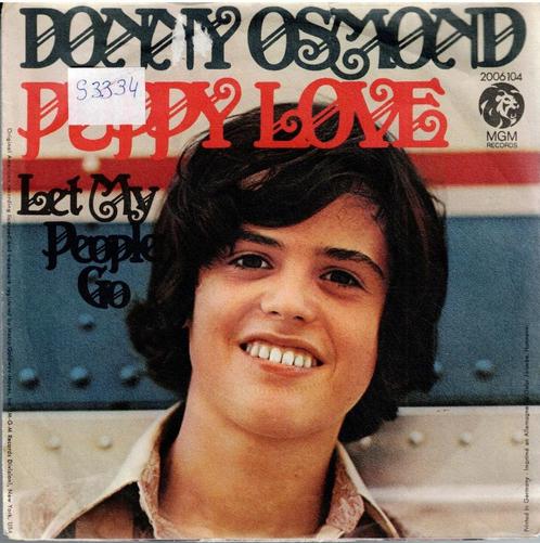 Vinyl, 7"   /   Donny Osmond – Puppy Love, Cd's en Dvd's, Vinyl | Overige Vinyl, Overige formaten, Ophalen of Verzenden