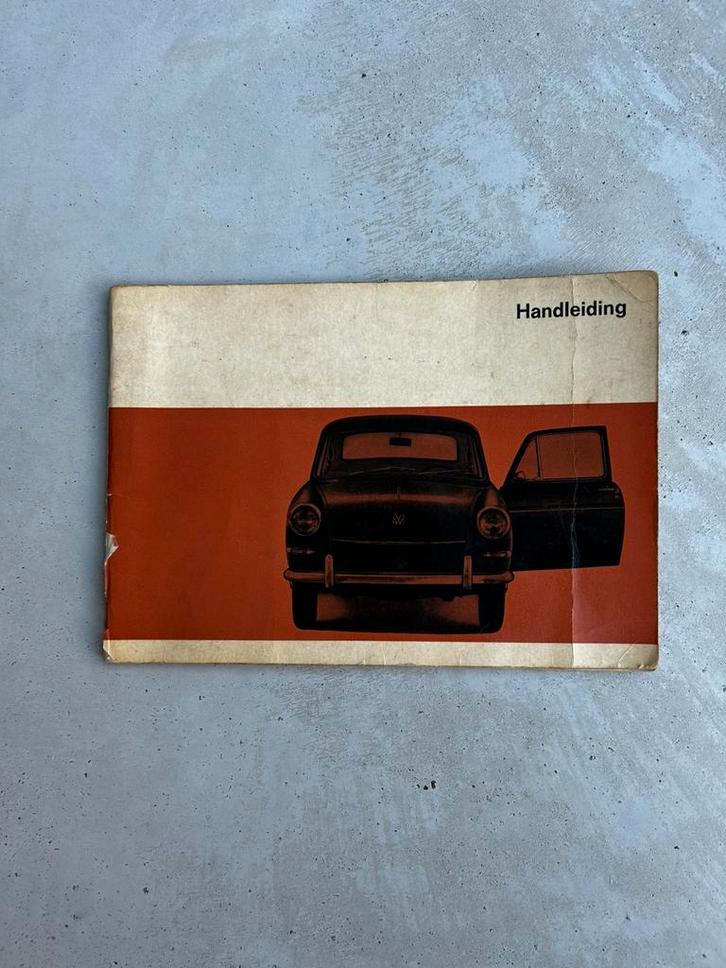 Handleiding en servicekaart VW 1600 type 3, Auto diversen, Handleidingen en Instructieboekjes, Ophalen of Verzenden