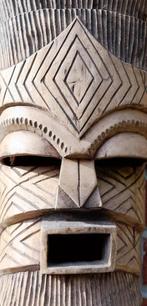 masque bois sculpté tiki maori polynesie pacifique caledonie, Antiquités & Art, Enlèvement ou Envoi