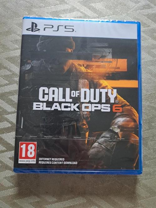 Call of Duty: Black Ops 6 nieuw in plastic, Games en Spelcomputers, Games | Sony PlayStation 5, Zo goed als nieuw, Ophalen of Verzenden