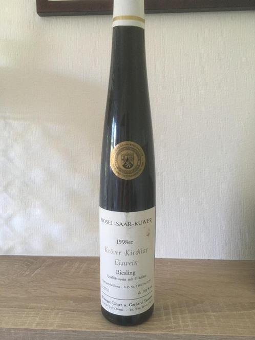 Riesling Eiswein van 1998. Weingut Elmar & Gerhard Trossen., Verzamelen, Wijnen, Nieuw, Witte wijn, Overige gebieden, Ophalen of Verzenden