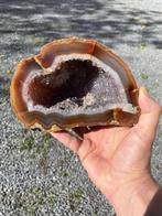 Géode agate et cristaux, Ophalen, Mineraal