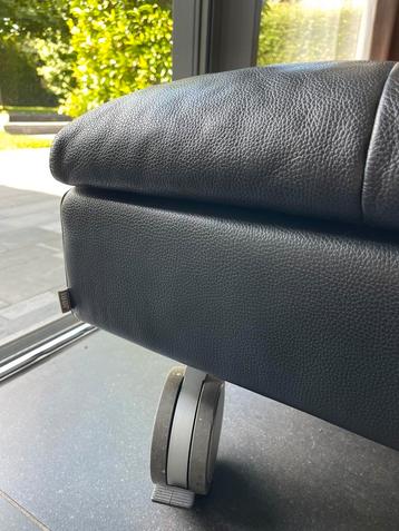 Design poef Jori Shiva JR-3960 in Lipano leder zwart beschikbaar voor biedingen