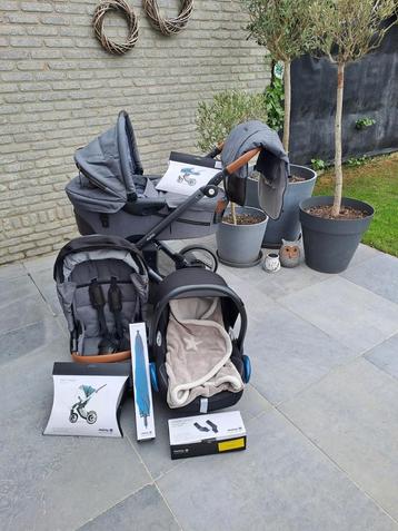 Mutsy evo kinderwagen all-in, Enlèvement, Comme neuf, Poussette, Maxi-Cosi