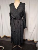 Mooie zwarte jurk  met lange mouwen, Kleding | Dames, Jumpsuits, Ophalen, Zo goed als nieuw, Maat 38/40 (M)
