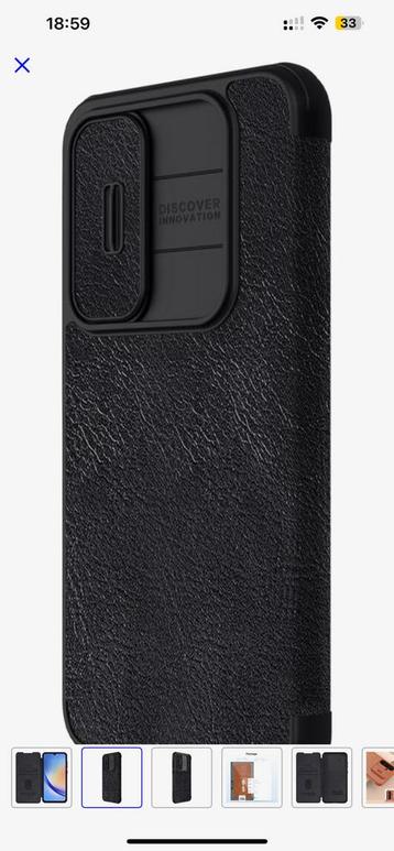 Samsung A55 bookcase nieuw  beschikbaar voor biedingen