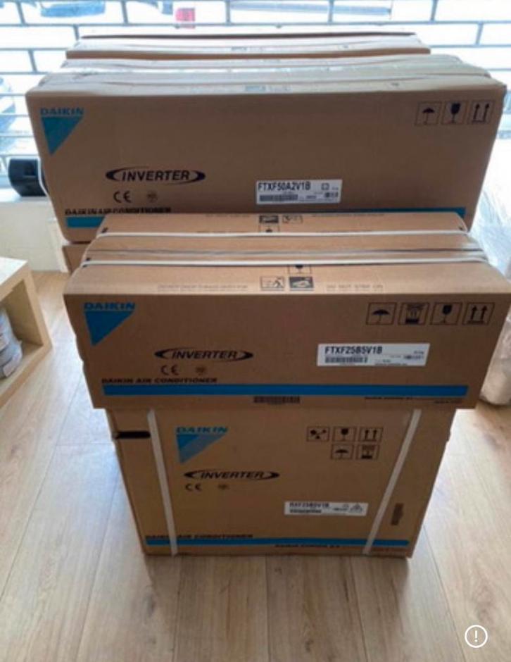 Daikin Mitsubishi LG Airco’s nieuwste modellen, Elektronische apparatuur, Airco's, Nieuw, Wandairco, 100 m³ of groter, 3 snelheden of meer